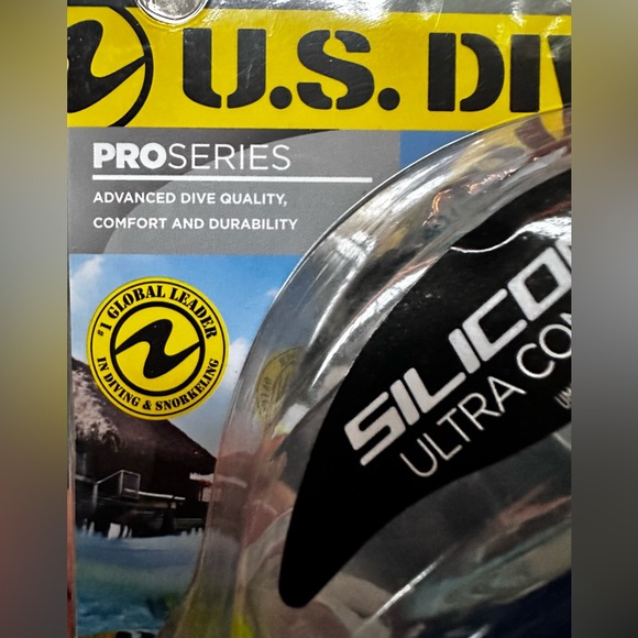 U.S. Divers PRO series Adult Silicone Mask #1 Global Leader Brand New - Picture 4 of 6